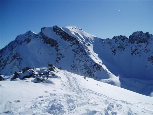 15 octobre 2008, Aude, Alain et Philippe à Coste Ouillières
Neige et temps superbes