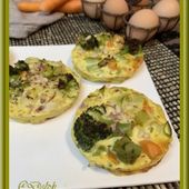 Flans de légumes légers