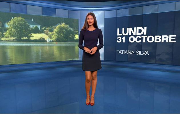 Tatiana Silva Météo M6 le 31.10.2016