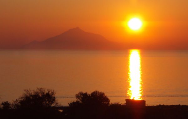 que des couchers de soleil en mer Egée!