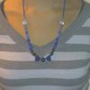 Collier divers bleus