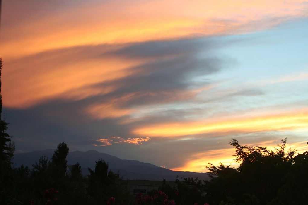 Le Canigou en été vu de ma fenêtre. ©Bernard Revel