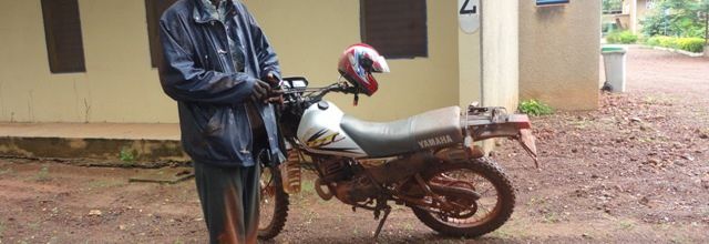 A moto pendant la saison des pluies, oh là!!!