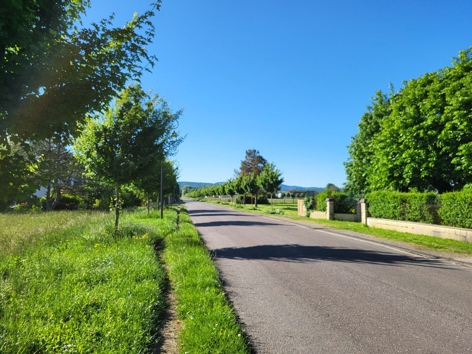 Avenue de la Saline, à Arc-et-Senans