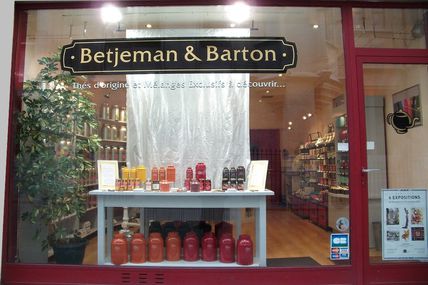 Bienvenue à la boutique de thé Betjeman and Barton de Rouen