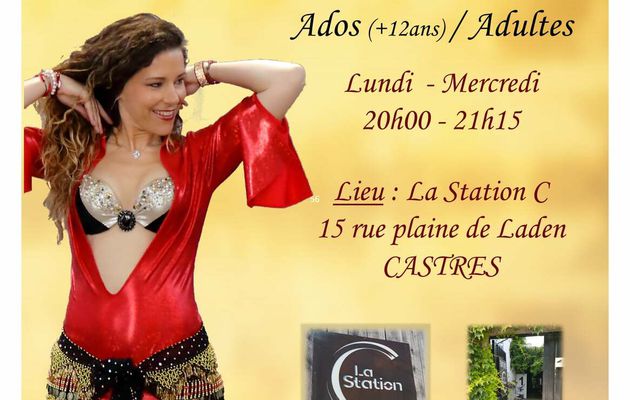 Cours de danse orientale 2021 à Castres