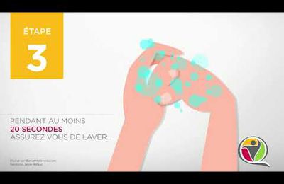 Comment bien se laver les mains ?