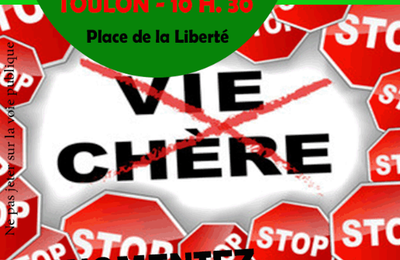 #Toulon mardi 5 février : Grèves, Manifestation