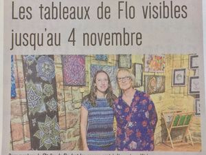 Exposition - Vitrine de Warcq - 2017 - les artistes de l’atelier de Flo