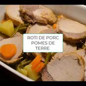 Rôti de porc pommes de terre recette cookeo