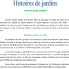 Histoire de Jardins