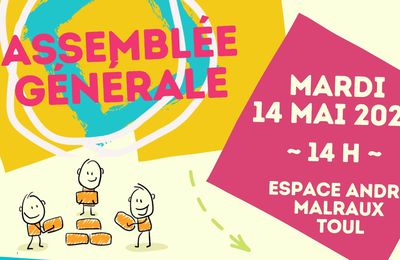 Assemblée Générale J-7 : Rendez-vous mardi 14 mai