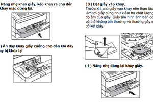 Cách nạp giấy vào máy photocopy