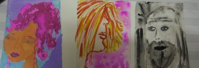 portraits à l'atelier de Sonia