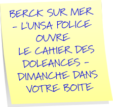 CAHIER DES DOLEANCES...................