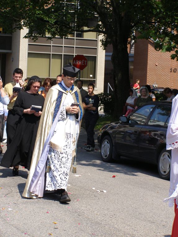 Quelques images de la fête de l'Assomption à St-François d'Assise.