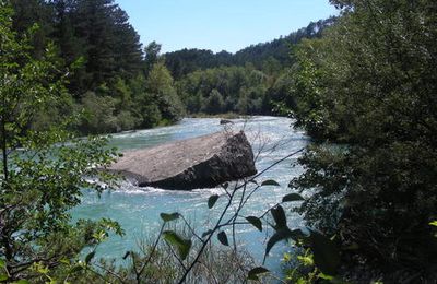 Sortie sur le verdon: 30 m3 seconde trop d'eau!!