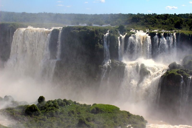 Les chutes d'Iguazu - BRESIL : des vues panoramiques 