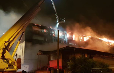 RoumanIE : Protection Sécurité Incendie – Bucarest un immeuble prend feu !