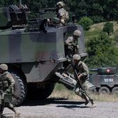 AIGLE - Entrainement des chars Leclerc dans le cadre de l'exercice EAGLE FULGER