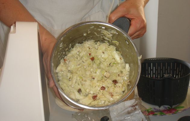 Crudités pommes-fenouil (spécial Allemagne)