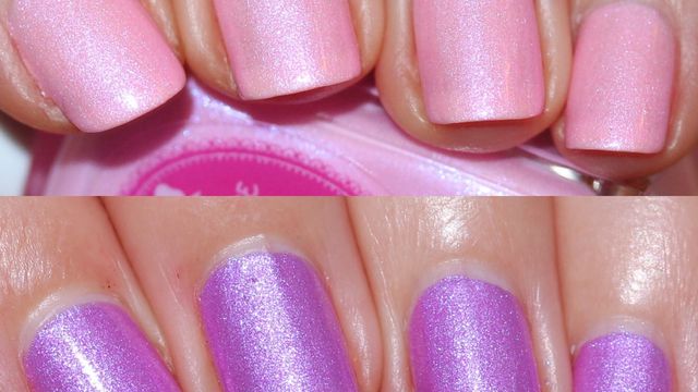 Cupcake Polish I Scream for Ice Cream (UV Color Changing Polish)