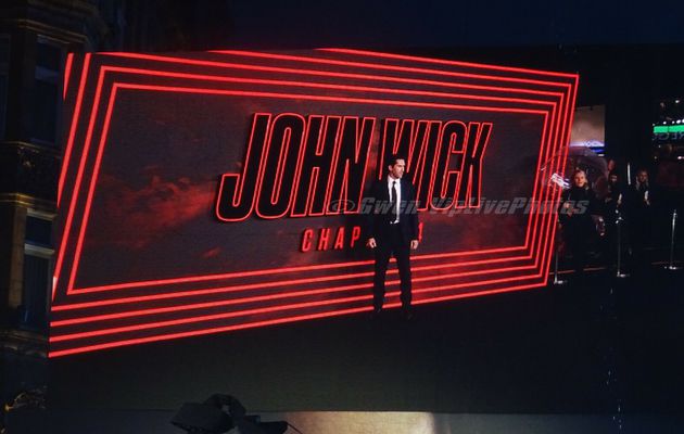 Keanu Reeves est John Wick 4 ce mois-ci en avant-première européenne 