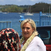 Marine Le Pen était à Mayotte