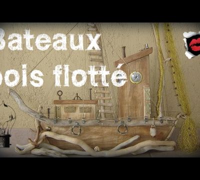 Bateaux en bois flotté 