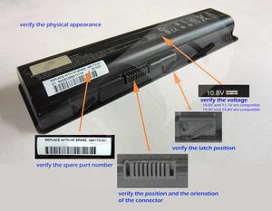 How to find out original Toshiba pa3534u-1bas laptop battery details