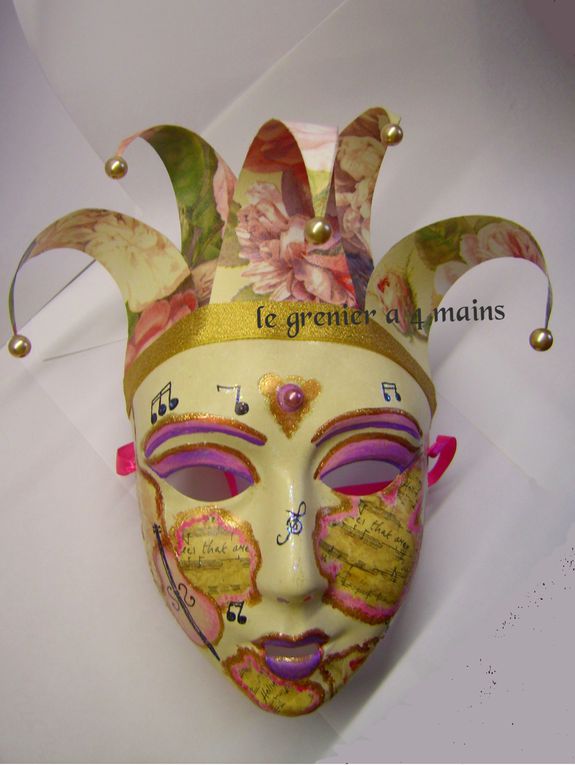 Album - masques-de-Venise-et--