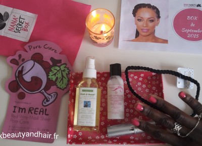 Nana'secrets Box Septembre 2015 nana secrets