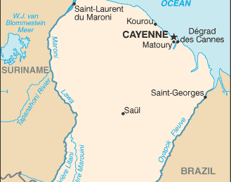 Fleuve : l'Oyapock