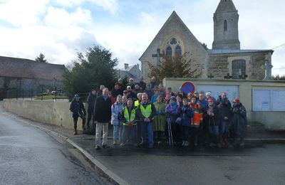 RANDONNEE A ORBOIS LE 10 FEVRIER 2019