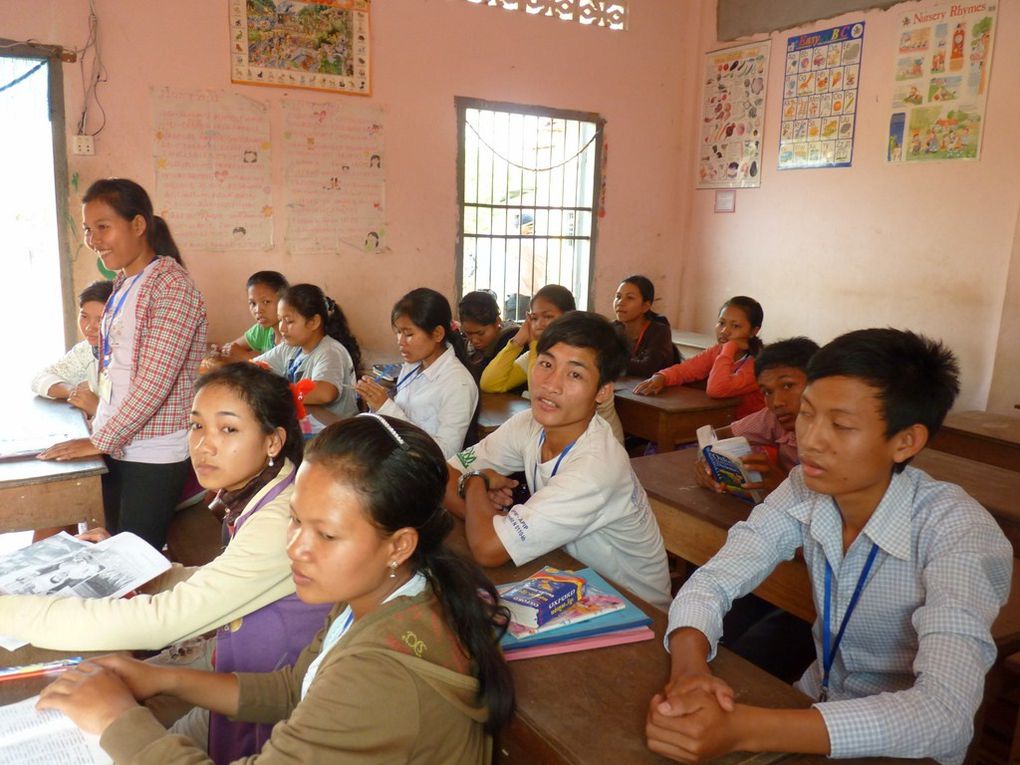 Associative action in Savong's School and his Orphanage in the city of Siemp Reap.