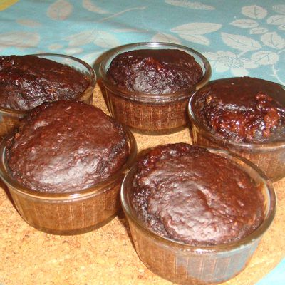 [Dukan] Fondant au chocolat (Compote de pomme)