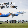 Allegiant Airlines Manage Booking | Flight Change Policy