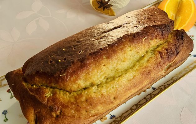 Cake IGbas à l'orange aux 4 épices avec ou sans Thermomix