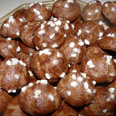 Chouquettes au chocolat