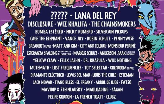 Lana Del Rey annoncée au festival Lollapalooza Colombia !
