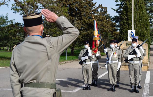 BAPTÊME DE LA PROMOTION "CEUX DE DAGUET" 1ER REGIMENT DU MATERIEL DU CAMP DES GARRIGUES