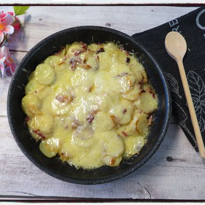 Pommes de terre fondantes au comté