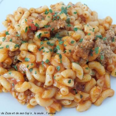 Coquillettes à la Bolo au Cookéo