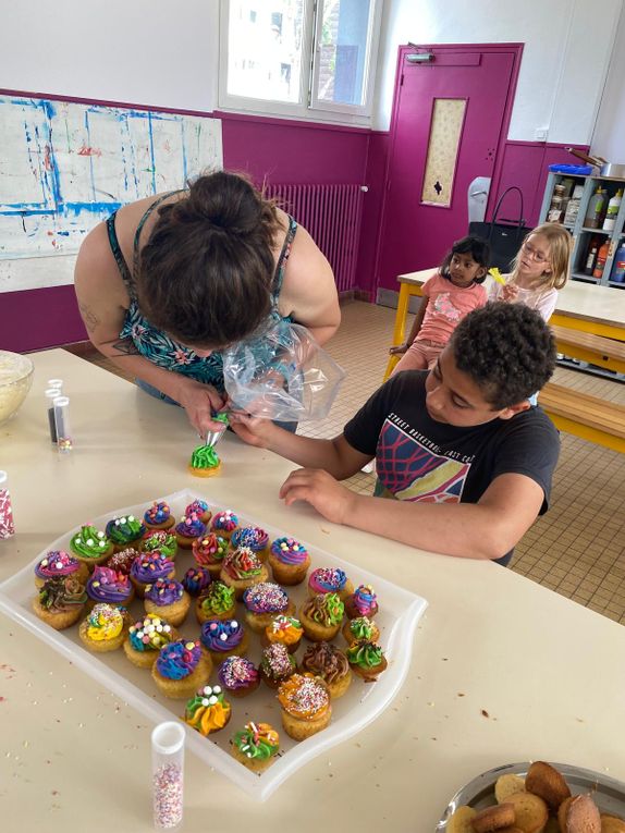 Les cupcakes des CP / CM2