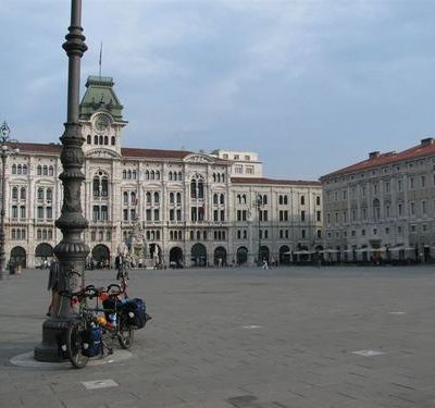 Arrivee en Italie: Trieste et Venise