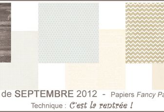 Pages de cours - SEPTEMBRE 2012