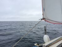 Navigation in Iroise Sea , august 2015