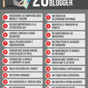 20 errores del Blogger #infografia