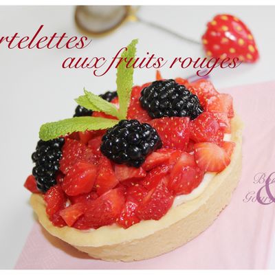 tartelettes aux fruits rouges