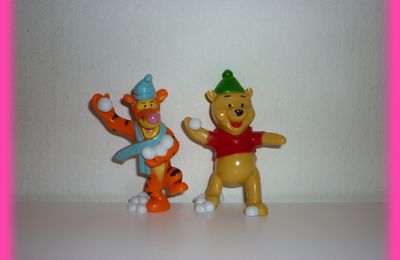Figurines Winnie & Tigrou dans le "Winnie Mag"